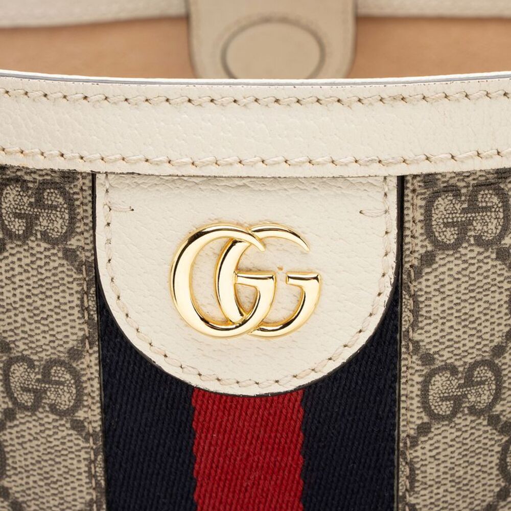 Gucci GG Supreme Ophidia Large Shopping Tote - Picture 9 of 16